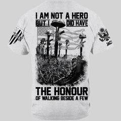 I Am Not A Hero Custom Shirt For Veteran Memorial Day Veterans Day Shirt