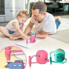 Interactive Educational Drawing Robot for Kids – With 100 Word Cards & Voice Interaction - The Best Gift for Kids