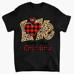 Personalized Love Called Granny Print Clothes