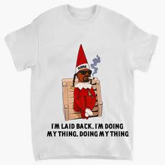 Personalized Snoop on a Stoop Elf Shirt, Gift For Fans, Christmas Gift