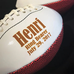 Personalized American Football/Rugby for Men - The Perfect Father's Day Sports Gift