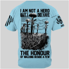 I Am Not A Hero Custom Shirt For Veteran Memorial Day Veterans Day Shirt