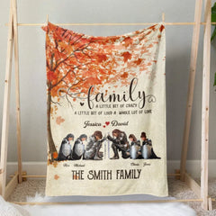 PersonalizedTheFamilyWarriorOfGodFamilyALittleBitOfCrazyALittleBitOfLoudAndAWholeLotOfLoveBlanket3_2