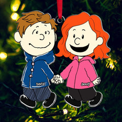 Personalized Gifts For Couple Christmas Ornament Cute_yyth