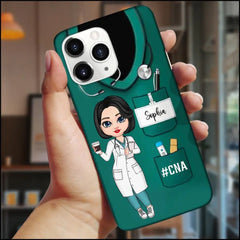 Nurse Life Pretty Doll Nurse Personalized Phone Case