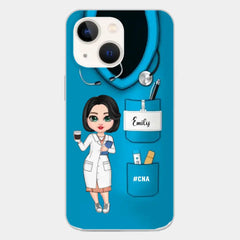 Nurse Life Pretty Doll Nurse Personalized Phone Case